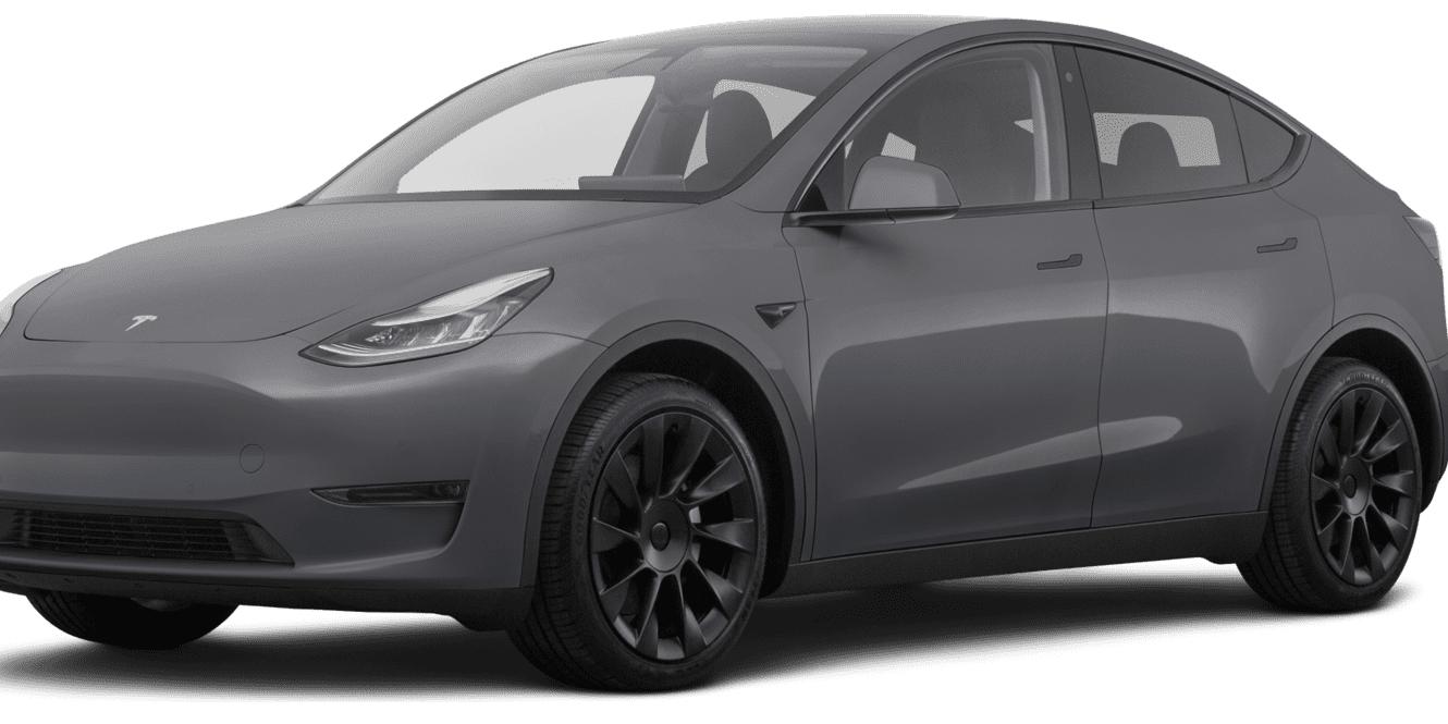 TESLA MODEL Y 2020 5YJYGDEF7LF034820 image